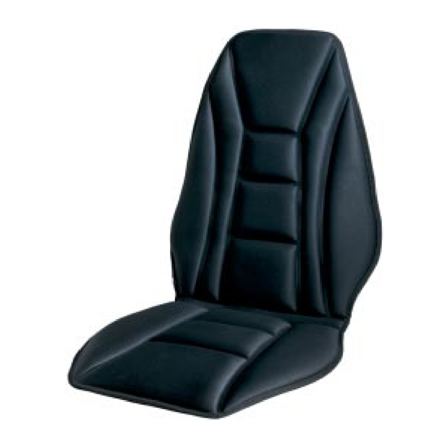 Homedics BackExpert LSS-7H Manual
