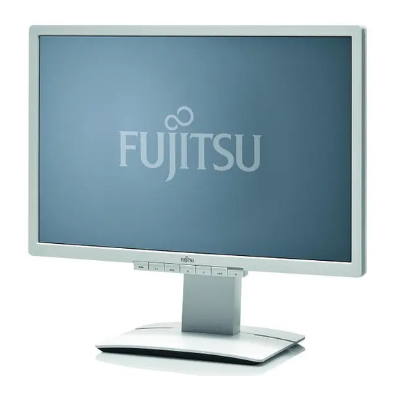 Fujitsu B22W-6 LED proGreen Quick Start Manual