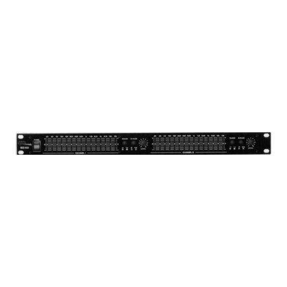 SKP Pro Audio EQ 152 Owner's Operating Manual