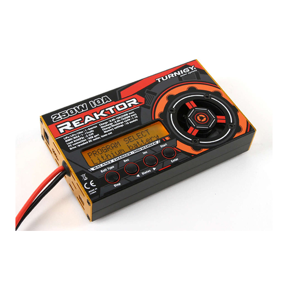 Turnigy Reactor User Manual