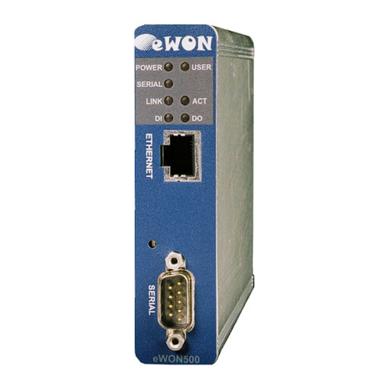 eWON eWON500 User Manual
