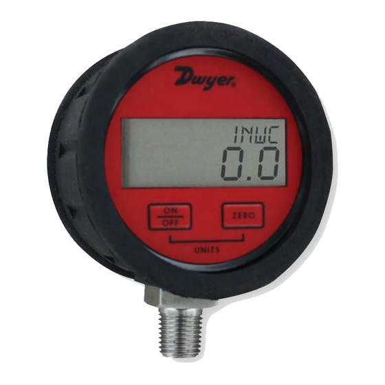 Dwyer Instruments DPGAB Series Specifications-Installation And Operating Instructions