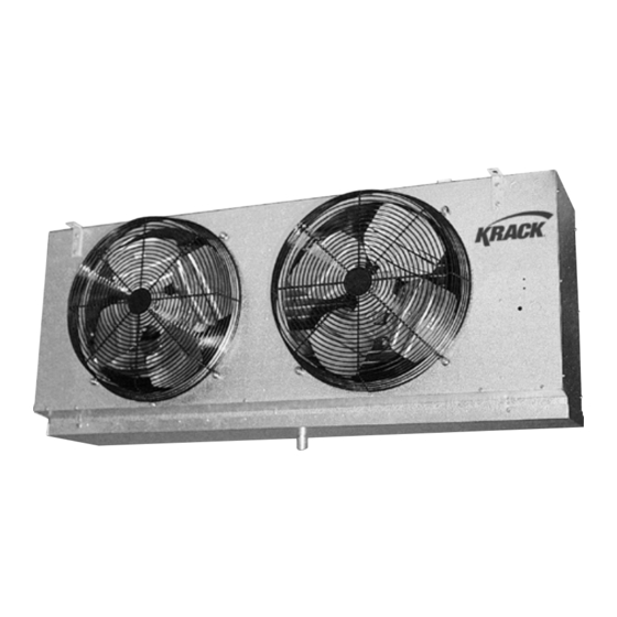 Hussmann KRACK MK Series Installation And Operation Manual