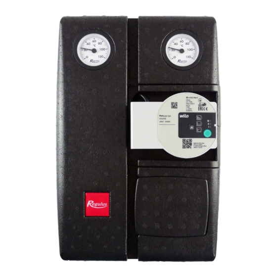 Regulus CSE2 MIX-BP F W 1F Installation And Operation Manual