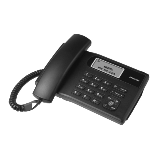 Axess-tel PXQ20 User Manual