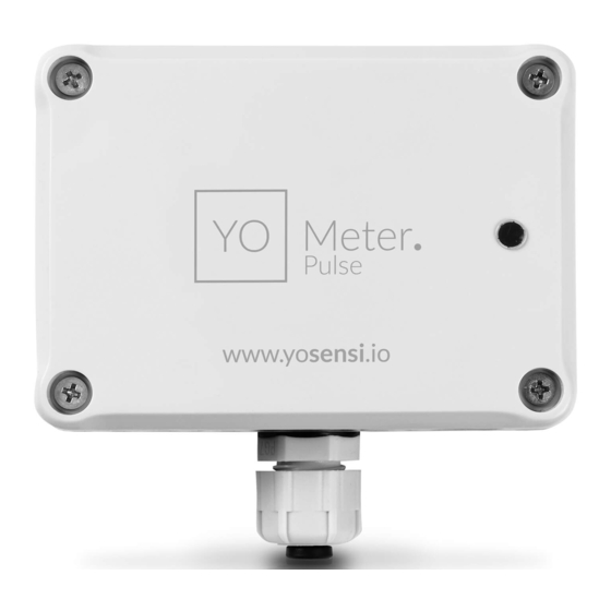 YOSensi YO Meter Pulse Counting Device Manuals