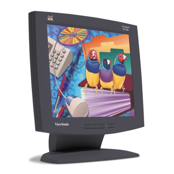 ViewSonic VG150 Specifications