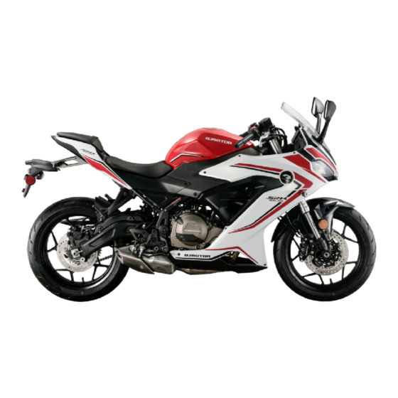 QJMOTOR SRK400RR Owner's Manual