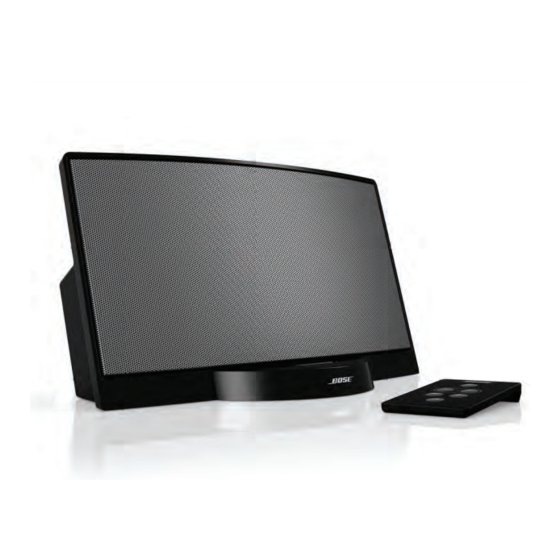 Bose SoundDock Owner's Manual