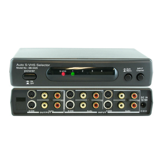 Shinybow USA SB-5425 Instruction Manual