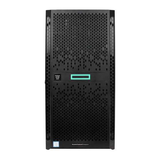 HP proliant ml350 gen9 User Manual
