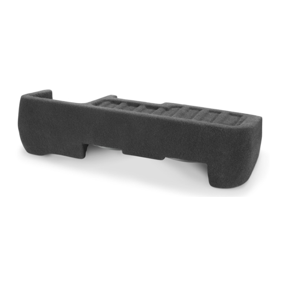 JL Audio Stealthbox SB-GM-SLVD4/10TW3 Installation Manual