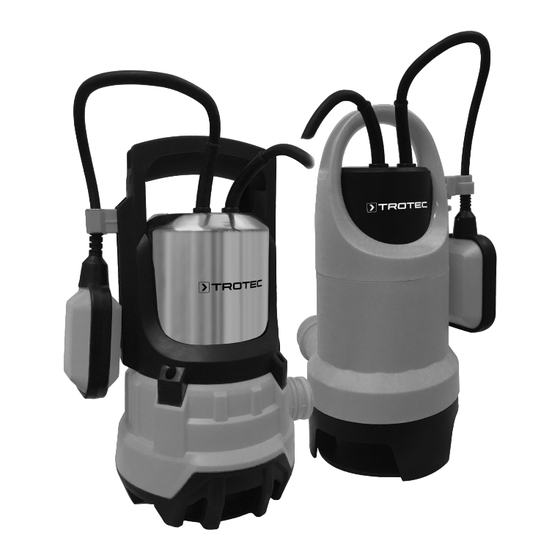 Trotec TWP 4036 E Operating Manual