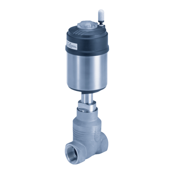 Burkert 2101 Quick Start Manual