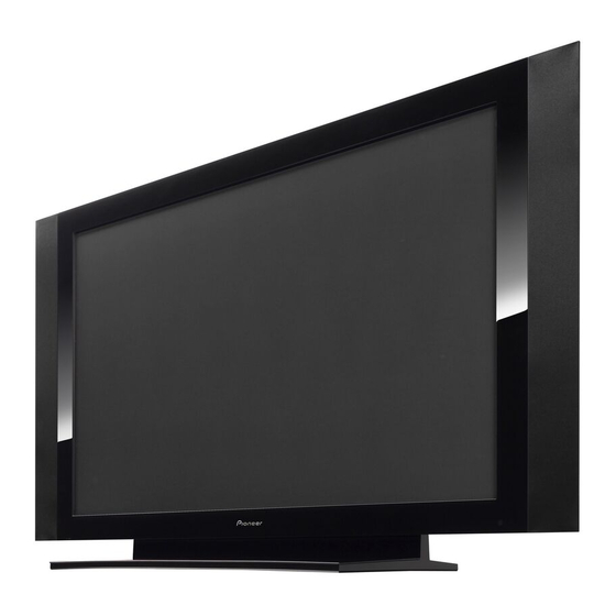 Pioneer KURO PDP-LX508D Service Manual