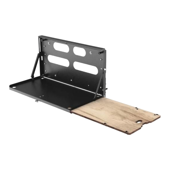 RIGd Supply FRONT RUNNER CAMP TABLE 2.0 Installation Manual