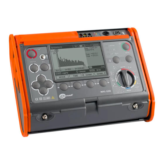 Sonel MPI-530 User Manual