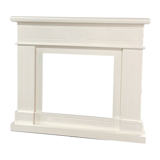 User Manuals: MPC CORNICE-CAMINO-LIPARI Fireplace Frame