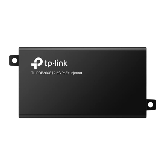 TP-Link TL-POE260S Installation Manual