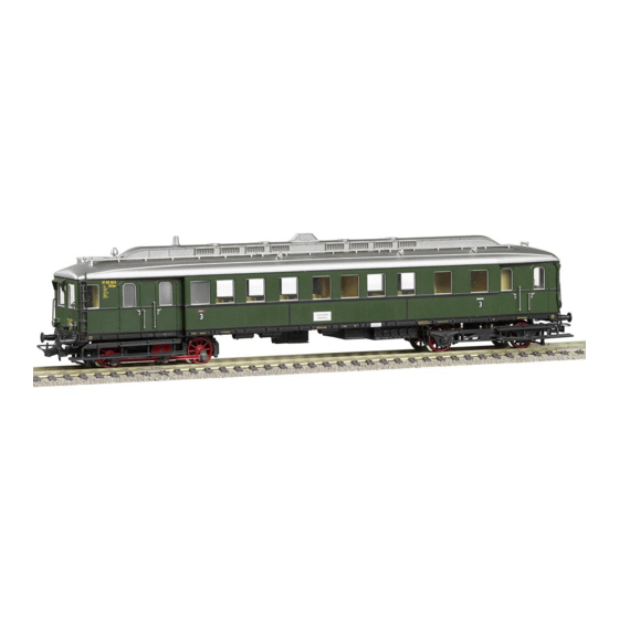 Liliput L133027 Diesel Rail Car Manuals
