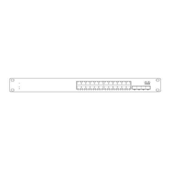 Cisco Meraki MS210-24 Installation Manual