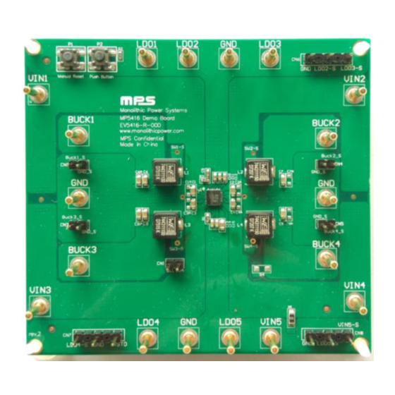 MPS EV5416-R-00D Instruction Manual