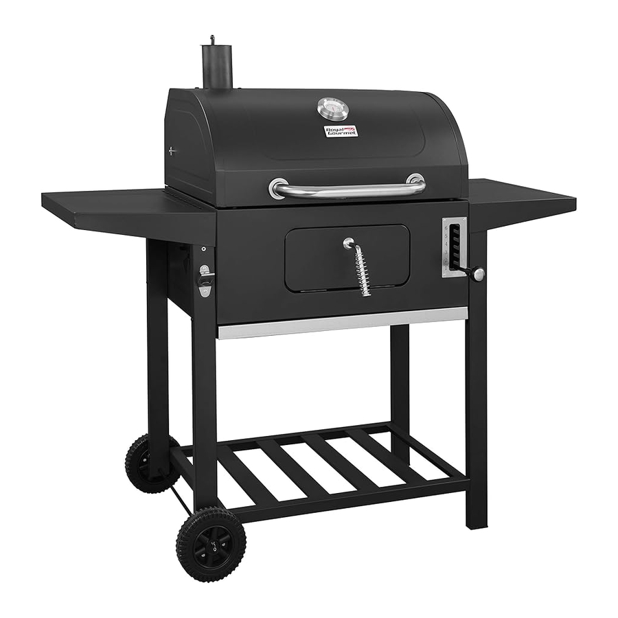 ROYAL GOURMET CD1824A, 0703-B - 24-Inch Charcoal Grill Manual