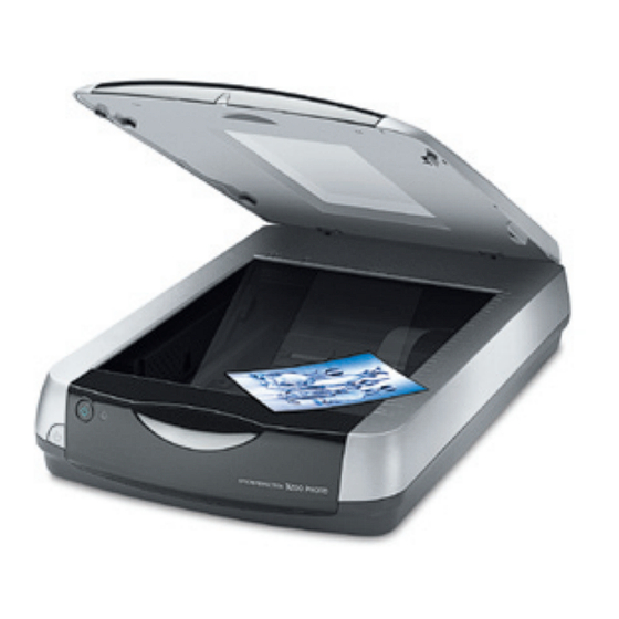 Epson 00000650 - Perfection 3200 PRO Color Scanner Manual