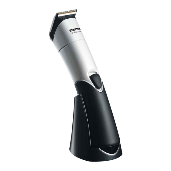 SEVERIN Beard trimmer and shaper Instructions For Use Manual