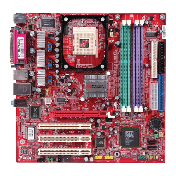 MSI MS-7031 User Manual