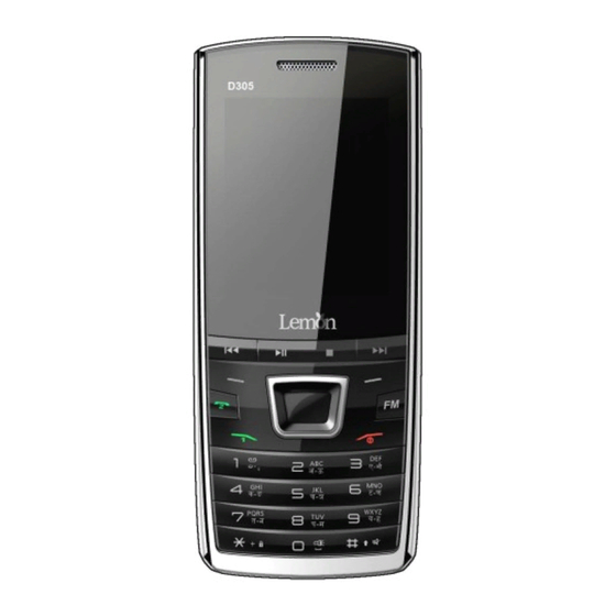 Lemon  Duo 305 User Manual