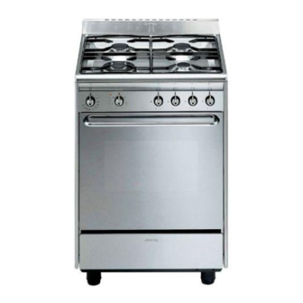 Smeg SNZ60EVX Instructions For Installation And Use Manual