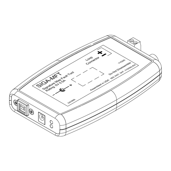 Edwards SIGA-MFT Installation Sheet