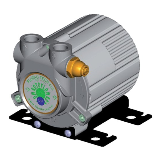 fluid-o-tech TMFR Instruction Manual