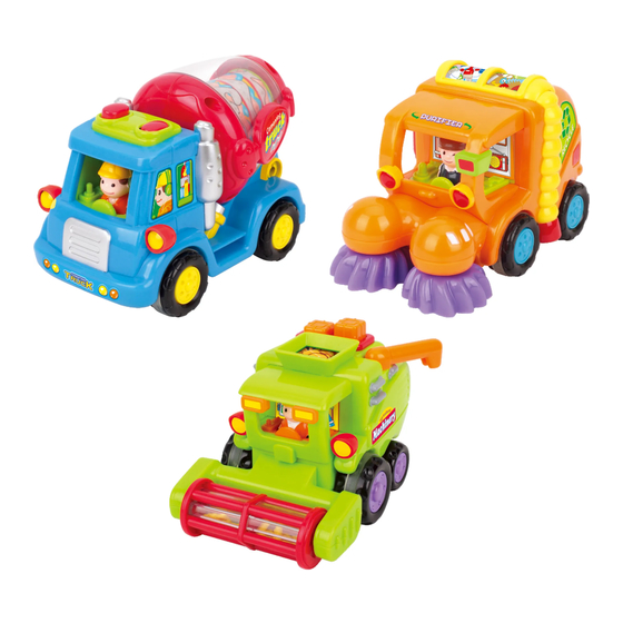 THINK GIZMOS TG641 FRICTION POWERED TRUCK SET User Manual