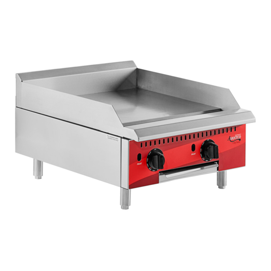 Avantco Chef Series User Manual