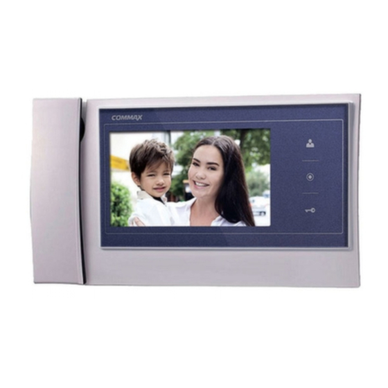 Commax CDV-70KR3 User Manual