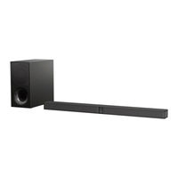 Sony SA-CT290 Service Manual