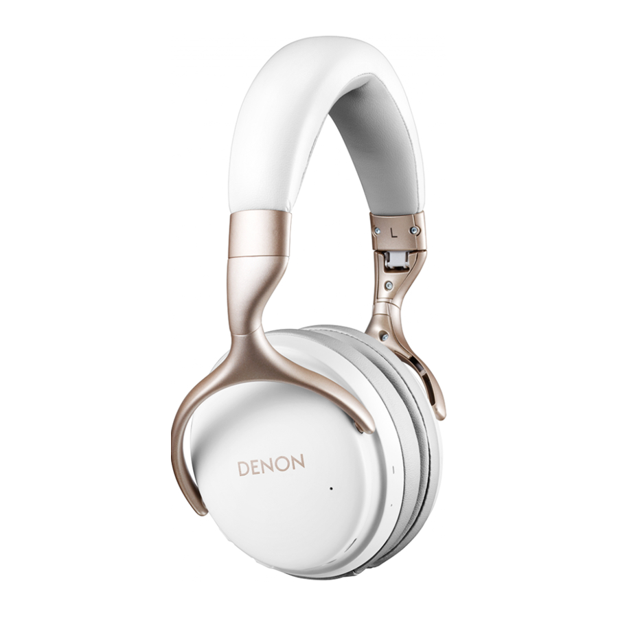 Denon AH-GC25W - Wireless Over-Ear Headphone Manual