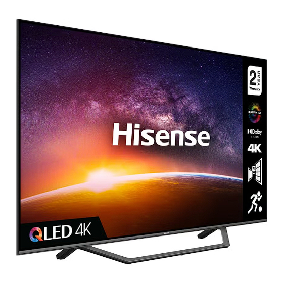 Hisense 65A7GQTUK User Manual