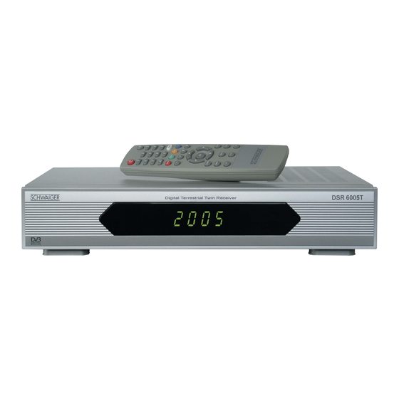 Schwaiger DSR 6005T User Manual
