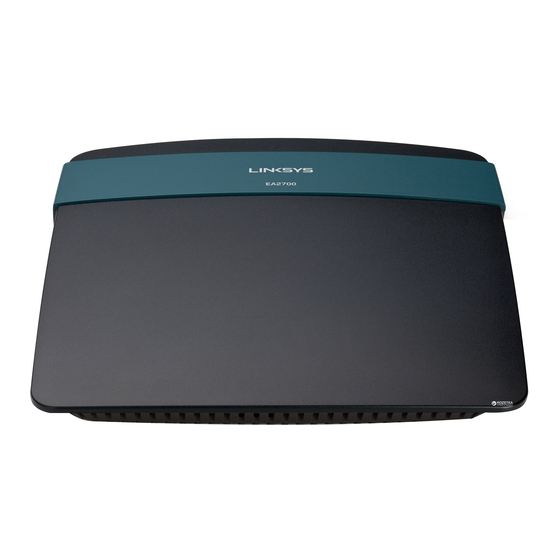 Cisco Linksys EA2700 User Manual