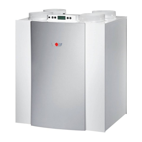 Wolf CWL-400 Exxellent Installation Instructions Manual
