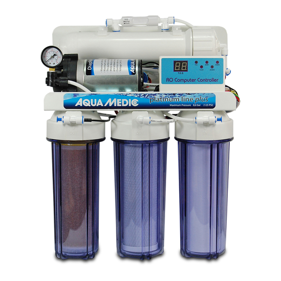Aqua Medic Platinum line plus Operation Manual