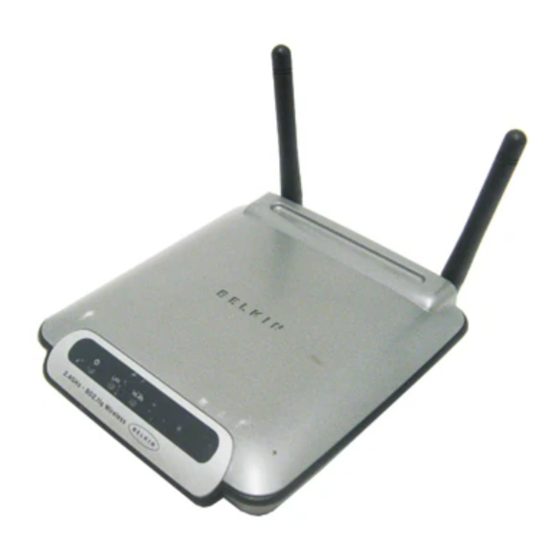 Belkin F5D7130 User Manual