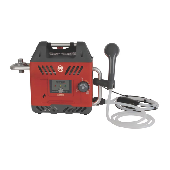 Coleman H2Oasis Series Manual