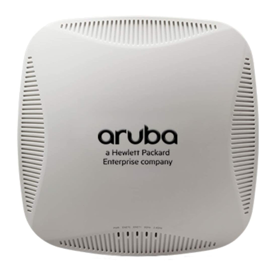 Aruba Networks AP-220 Series Installation Manual