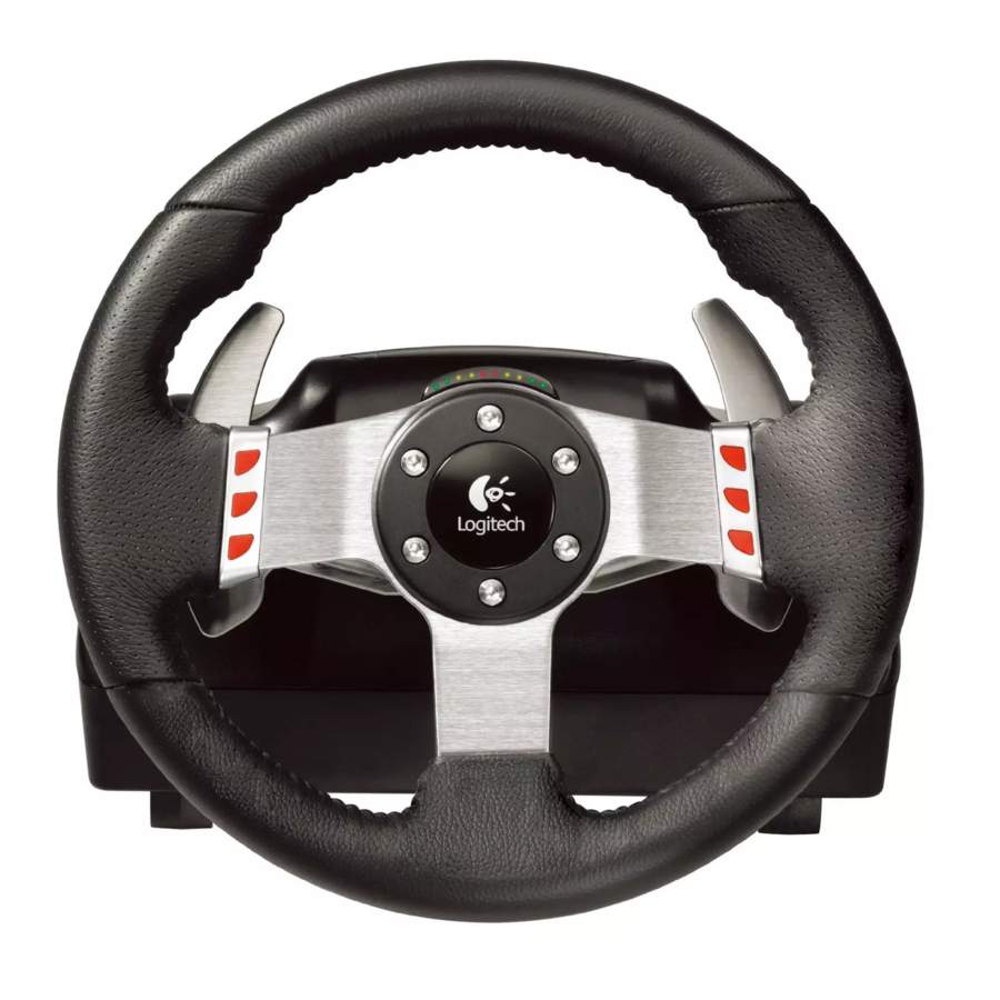 Logitech G27 Racing Wheel Manual | ManualsLib
