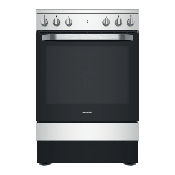 Hotpoint HS67V5KHX Installation And Quick Manual