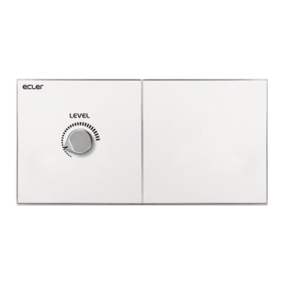 Ecler WPa Series User Manual